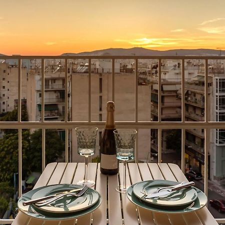 Blue And White Apartment Vipgreece أثينا المظهر الخارجي الصورة